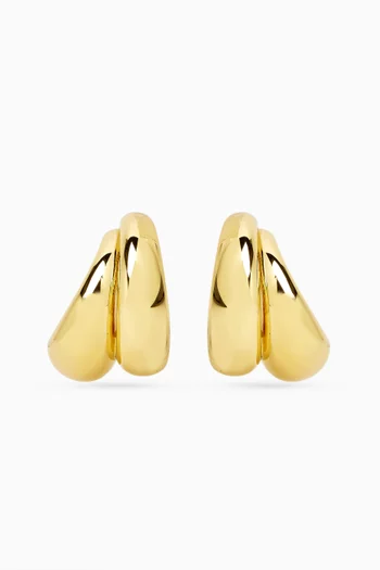 Orla Earrings in 14kt Gold-dipped Brass