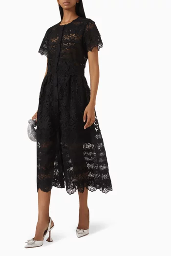 Grace Midi Dress in Lace