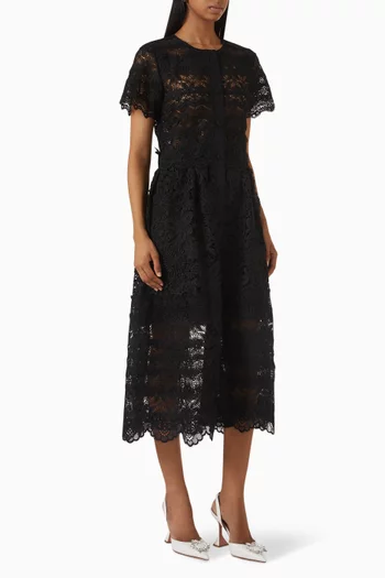 Grace Midi Dress in Lace