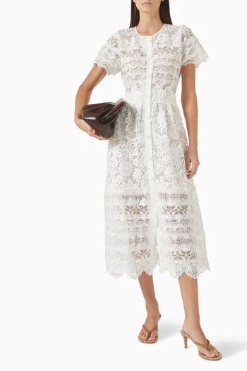 Grace Midi Dress in Lace