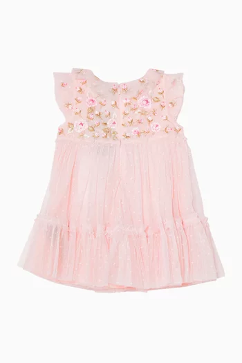 Rose Bloom Bodice Baby Dress