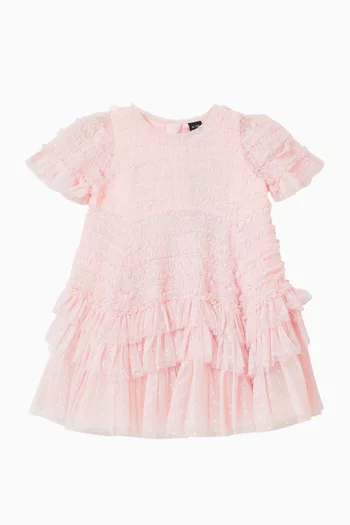 Valentine Ruffle Baby Dress