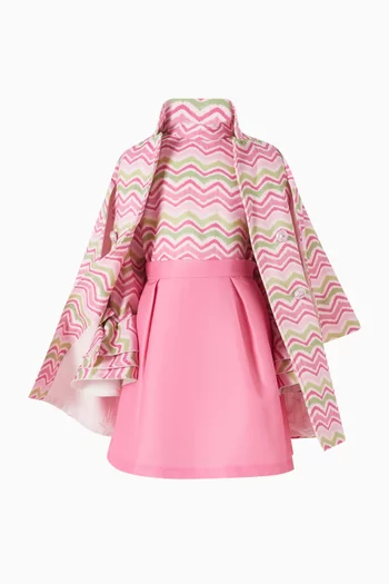 Chevron-pattern Top