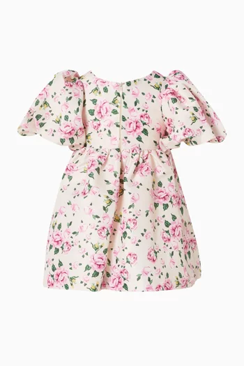 Floral Puff Sleeve Dress