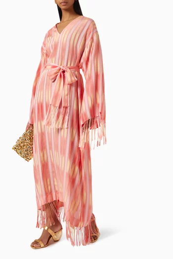 Oxley Belted Fringe Dress