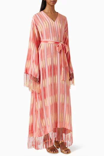 Oxley Belted Fringe Dress
