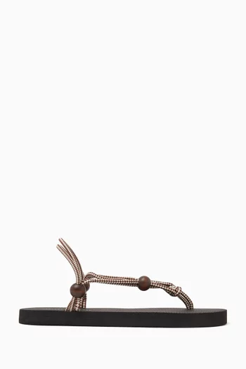 Mika Sandals in Rope