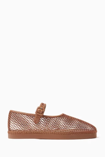 Rita Mary Jane Flats in Mesh