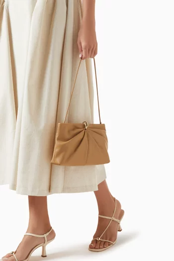 Small Corrine Clutch in Leather