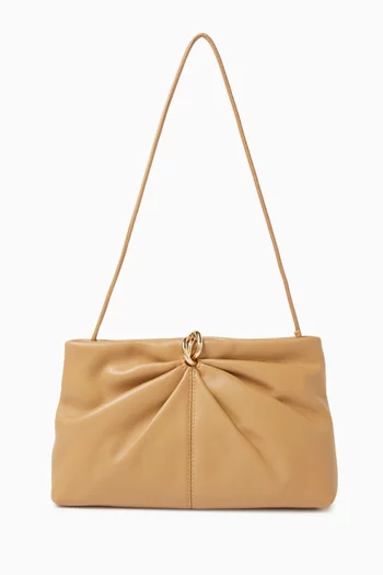 Small Corrine Clutch in Leather