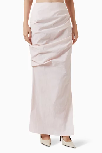 Remmy Draped Maxi Skirt