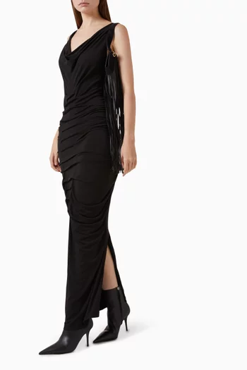Elemental Claudia Ruched Dress in Jersey
