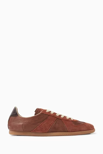 Replica Soft Sneakers in Nappa Leather & Suede