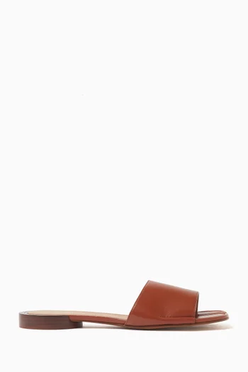 Tabi Flat Sandals in Leather