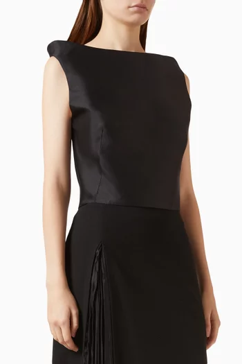 Crop Top in Silk Blend