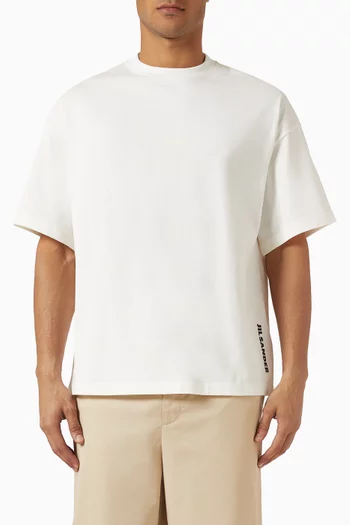 Crew-Neck T-shirt in Cotton
