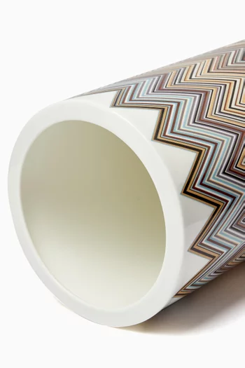 Jarris High Vase in Porcelain