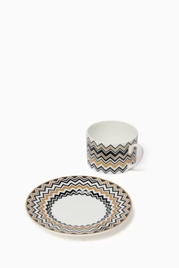 Jarris Tea Cup & Saucers, Set of 6