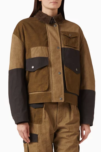 Risla Patchwork Jacket in Cotton