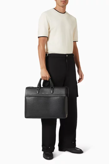 178 Journeyman Briefcase in Leather