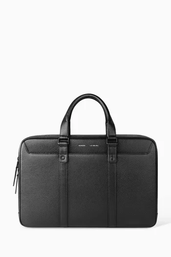 177 Dual Briefcase in Leather