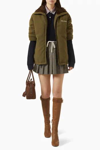 Down Jacket in Fleece
