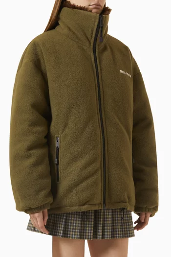 Down Jacket in Fleece