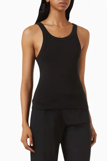 Racer Singlet Top in Organic Cotton