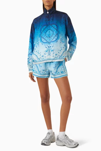 Printed Shorts in Silk