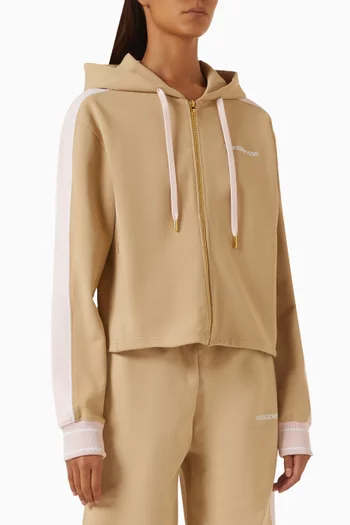Punto Crop Hooded Jacket