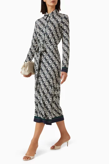 Monogram Dress in Jersey