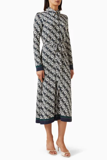 Monogram Dress in Jersey