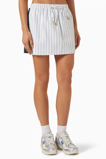 Pinstripe Mini Skirt