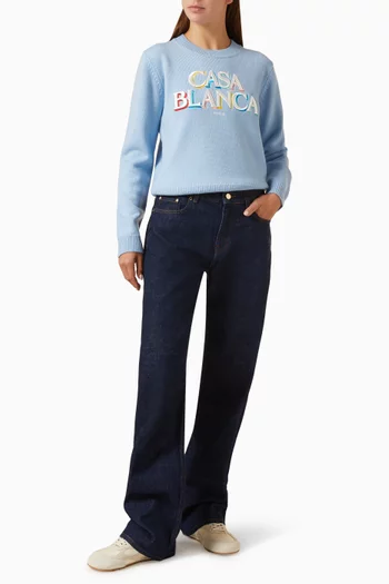 Stacked Logo Sweater