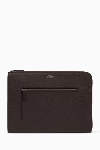 Small Laptop Case in Ludlow Leather