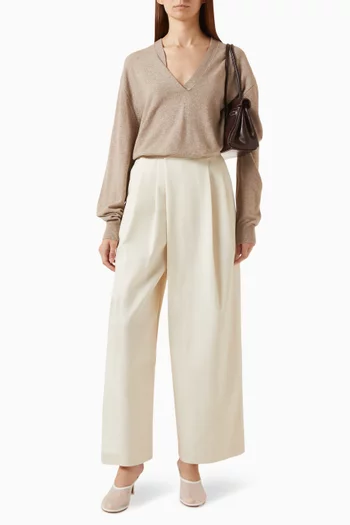Byrone Half Twist Sweater in Cashmere-wool
