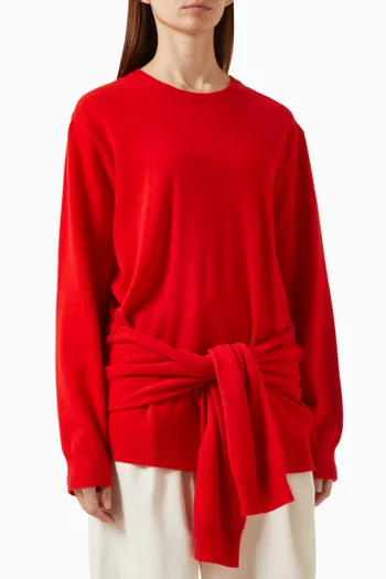 Tio Extra Shawl Sweater in Knit