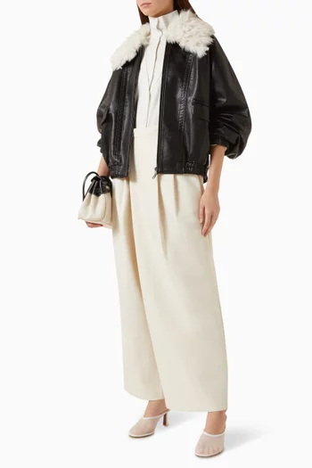 Fabbie Layered Cardigan in Knit