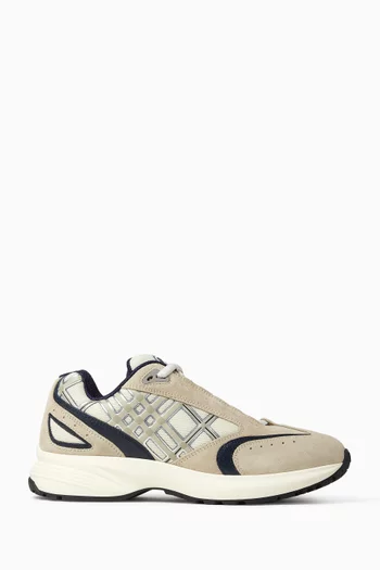 Eclipse Sneakers in Nylon & Suede