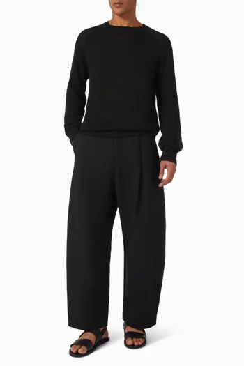 Coste Knit Sweater in Linen