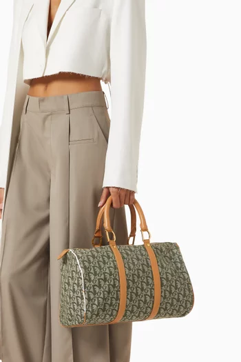 2000s Boston Bag in Monogram Canvas & Leather