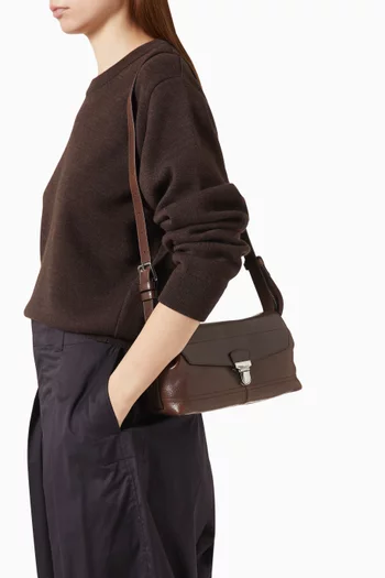 Small Gear Bag in Glossy Leather