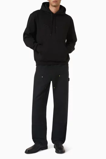 Logo Hoodie in Cotton Jersey