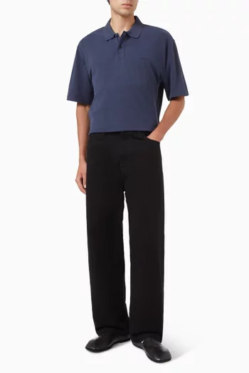 Wayne Polo Shirt in Cotton Pique