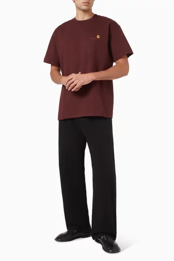 American Script T-shirt in Cotton