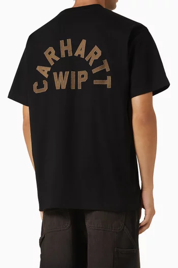 Arch Script T-shirt in Cotton
