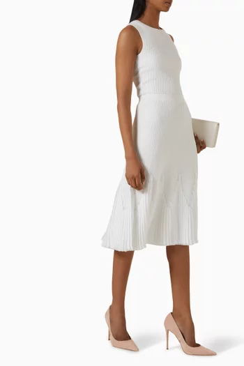 Knit Skirt in Viscose Blend