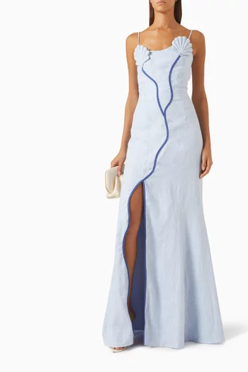 Antonia Dress in Linen