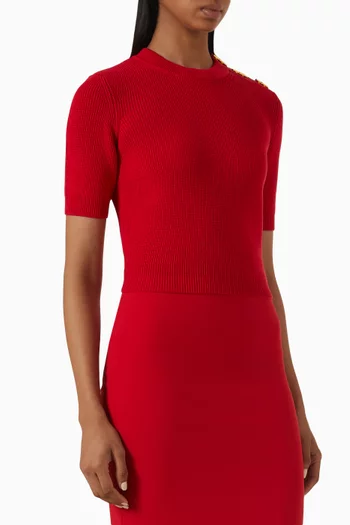Jewel Knit Top in Viscose Blend