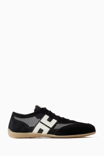 Low-top Sneakers in Leather